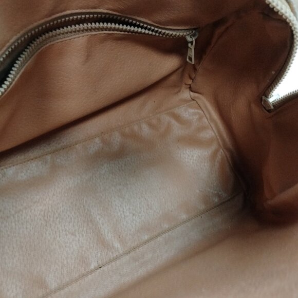 Authentic Celine Macadam Brown PVC / Leather Boston Hand Bag - Picture 13 of 15